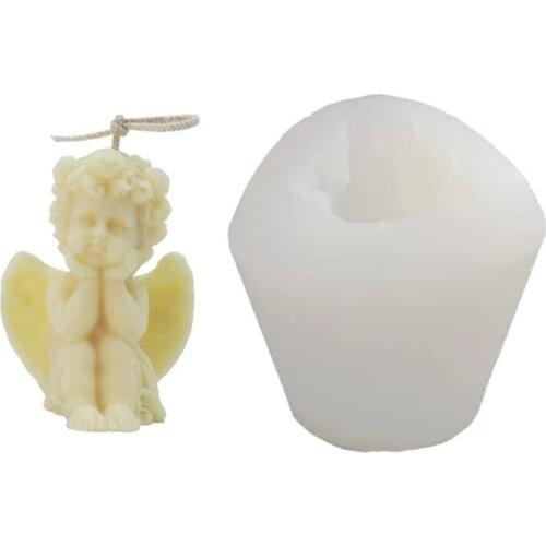 Angel Baby Fondant Mold Craft Angelic Silicone Cake Chocolate Decorating Tools CupCake Topper Decoration Party Favors