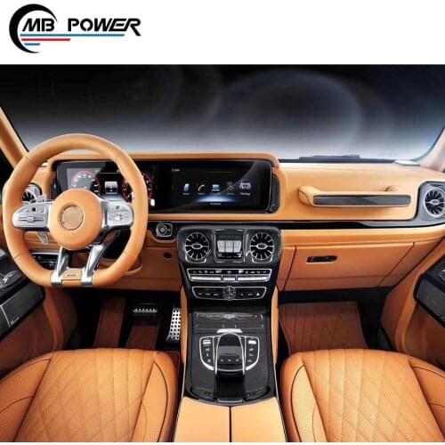 G CLASS w464 G63 G500 G350D carbon fiber center console fit for high quality w464 G63 G500 G350D carbon fiber center console