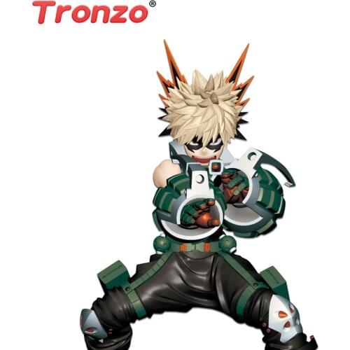 Tronzo My Hero Academia Action Figure Boku no Hero Academia Midoriya Izuku Bakugou Katsuki Todoroki Shoto PVC Model Doll Toys