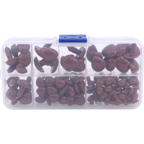 Plush Nose Craft Button Animal Safety Nose For Soft Toys Doll Plush Toys Stuffed Animals DIY Making Toys