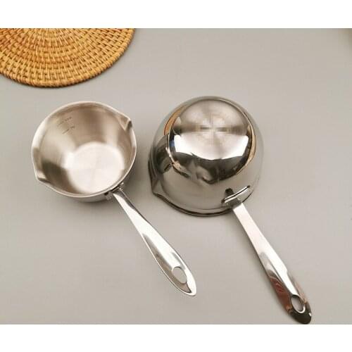 Stainless steel measuring spoon Small pot spoon Fruit powder spoon Coffee spoon Baking tools Water ladle measuring cup spoons