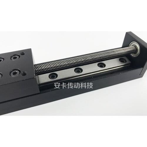 Micro Precision 28 Linear Stepper Motor Guide Slide T-type T6 Electric Rail Module ATT