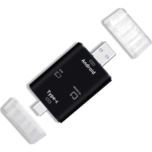 Multi In 1 SD Card Reader USB 3.0 Type C Memory Card Reader For Android Xiaomi Desktop PC OTG Type-c For Micro USB OTG