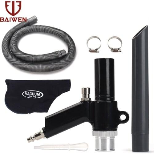 BW Air Duster Compressor Kit Dual Function Air Vacuum Blow Suction Guns Power Pneumatic Cleaner Tools
