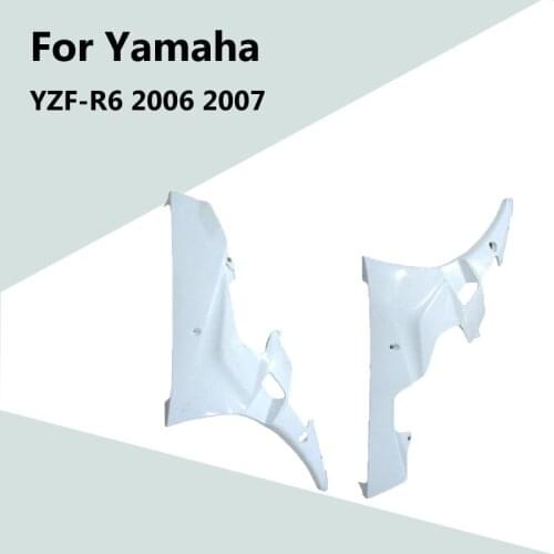 For Yamaha YZF-R6 2006 2007 Unpainted Bodywork Under Side Cover ABS Injection Fairing R 6 06 07 Motorcycle Modified Accessories