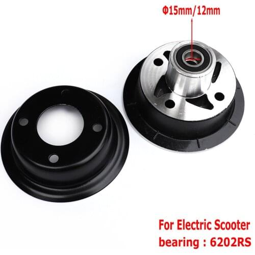 Rim 4 inch alloy 6202RS bearing hub For Electric Wheel Scooter 3.00-4 3.50-4 4.10-4 4.10/3.50-4 9x3.50-4'' MiNi Moto ATV Go Kart