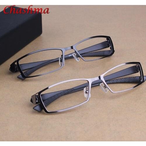 Titanium Alloy Optical Glasses Frame Mens Business Leisure Brand Design TR90 Myopia Prescription Eyeglasses oculos de grau