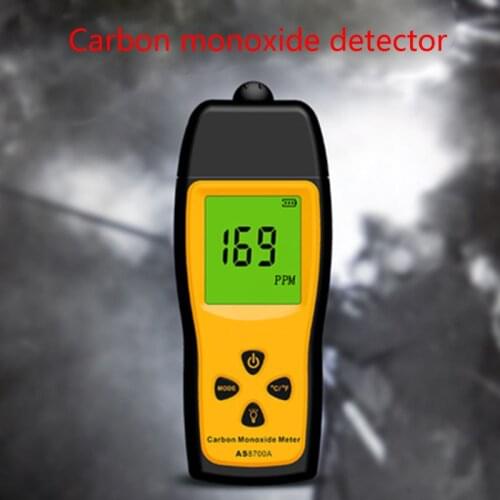 13MA AS8700A Portable CO Gas Analyzers Handheld Carbon Monoxide Meter Tester