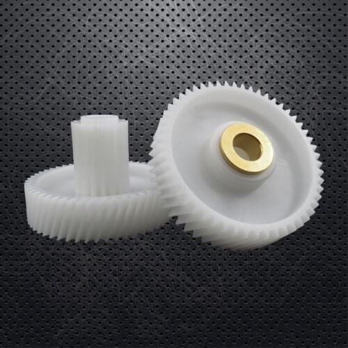 2pcs Gear Spare Parts for Meat Grinder Plastic Mincer Wheel for Elenberg POLARIS VITEK Supra Panasonic Scarlett Liberton Maxwell