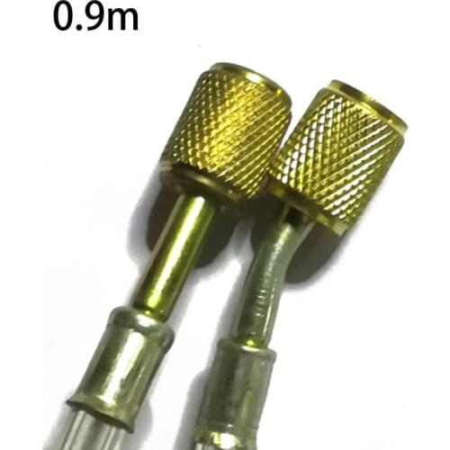 Air Conditioning Fluoride Tube High Pressure Freon Pipe Refrigerator Liquid Adding Fluorine Hose Conditioner Accessories Car