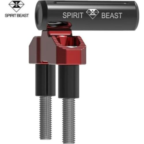 SPIRIT BEAST Motorcycle Handlebar Pressure Code Extension Rod Modified Mobile Phone Bracket Navigation Multi-function Seat