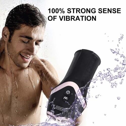 12 Modes Sex Adult Toys For Durability Waterproof Masturbation Glans Trainer Massager Wellness Vibrator Toy Improving Erection