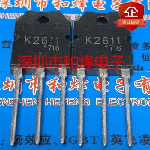 10PCS K2611 2SK2611 TO-3P