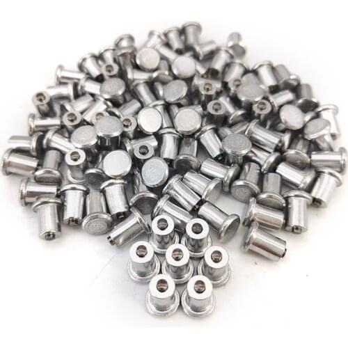 100Pcs Car Vehicle Anti Slip Screw Stud Wheel Tire Snow Nail Spike Anti-Slip Screws