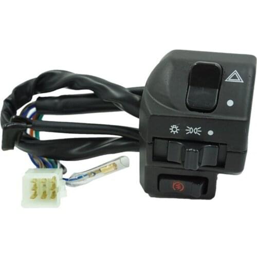 2Pcs ZH125 HJ-8 Motorcycle Turn Signal Handle Switch Set Motorbike Accessories