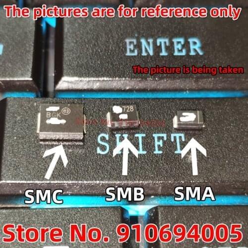 50PCS SS56 SK56 SMA Schottky diode