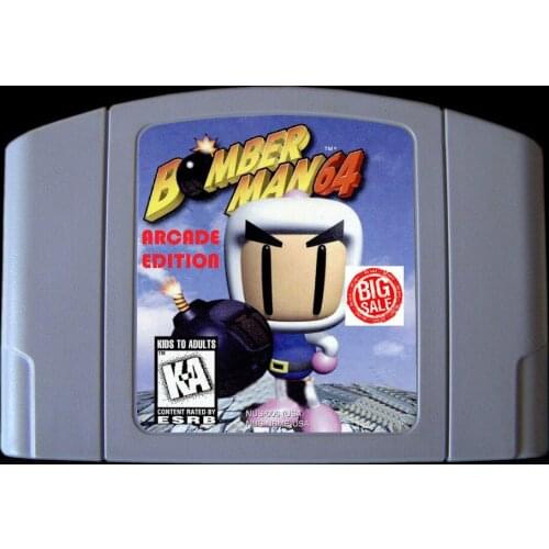 64bit game ** Bomberman 64 - Arcade Edition ( USA Version!! English Language!! )