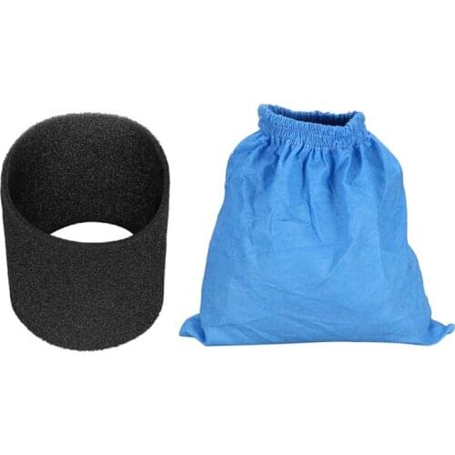AD-Textile Filter Bags Wet and Dry Foam Filter for Karcher MV1 WD1 WD2 WD3 Vacuum Cleaner Filter Bag Vacuum Cleaner Parts