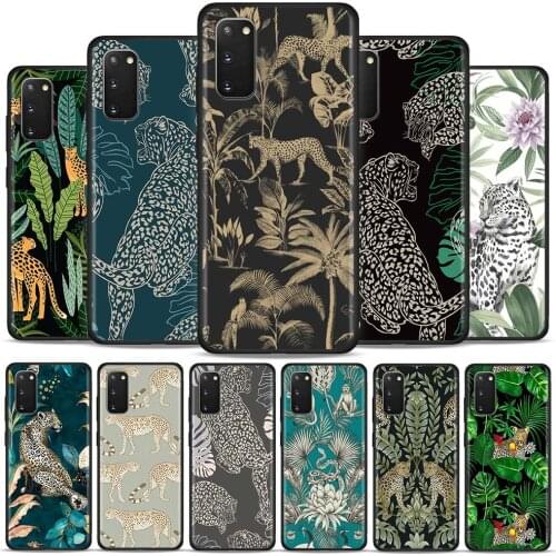 Phone Case For Samsung Galaxy S21 S20 S10 Plus Ultra Lite FE 5G S10e S9 S8 S7 Edge Soft Cover leopard