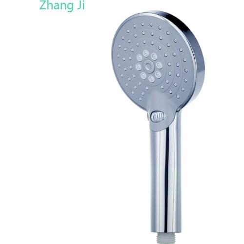 Zhang Ji 3 Modle Function Adjustable Shower Head Rainfall Shower Nozzle Water Saving Chrome Hand Hold hHead Shower Heads