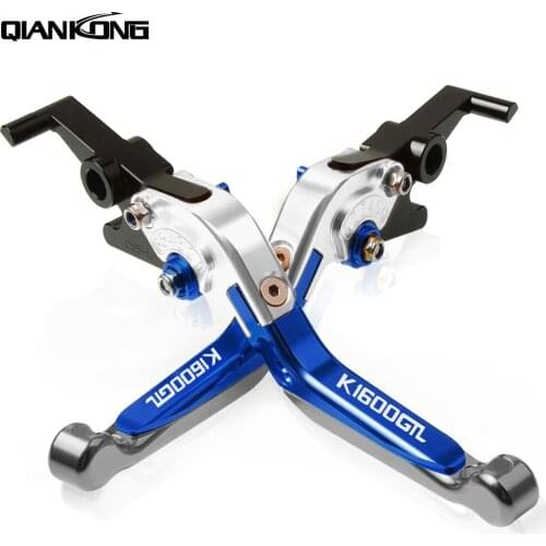 For BMW K1600GTL K1600 GTL 2011 2012 2013 2014 2015 2016 2017 K1600 GTL Motorcycle CNC Adjustable Brake Clutch Levers handle