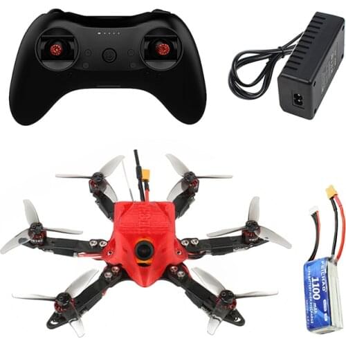 DIY 175mm Six-Axle Mini Airframe DIY FPV Racing Drone with 1/1.8" 1200TVL 2.1mm+ND filter FPV Goggles T8S FHSS 8CH Transmitter