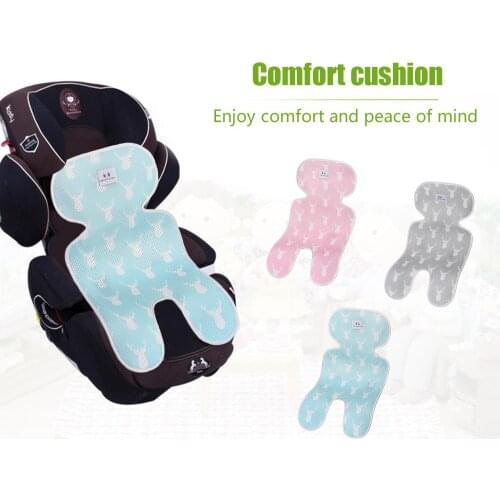 3D Breathable Stroller Mat Children Car Dining Chair Cushion Baby Seat Pad for Four Seasons