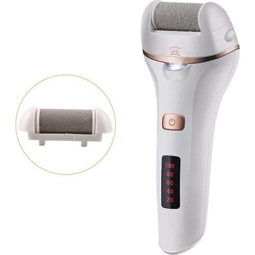 Electric Foot Sharpener for Removing Dead Skin and Waterproof Pedicure Removing Calluses with Digital Display Foot Grinder