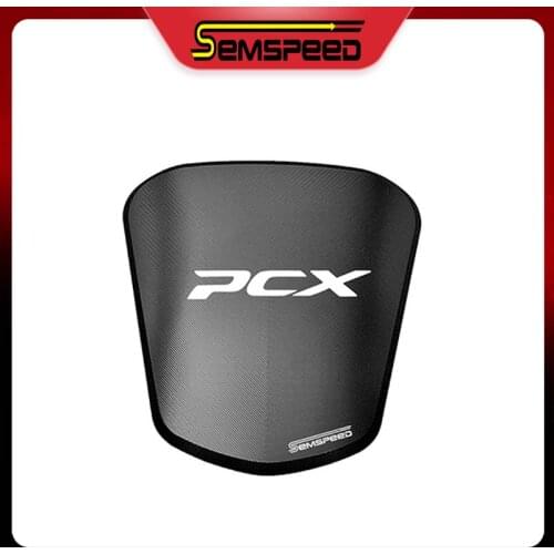 Tank Covers For Honda PCX 125 PCX 150 2019 2020 SEMSPEED Motorcycle Accessories CNC Fuel Gas Oil Tank Cap Cover 오토바이 액세서리