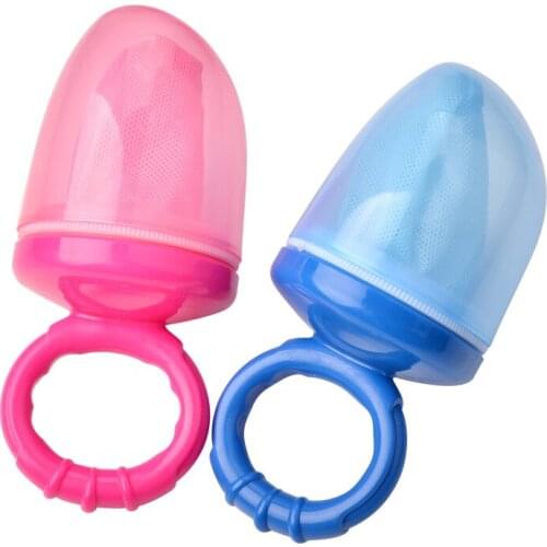 New Baby Pacifier Fresh Food Nibbler Feeder Newborn Safety Feeding Nipple Mesh Bag Infant Chew Fruits Vegetables Chupeta Soother