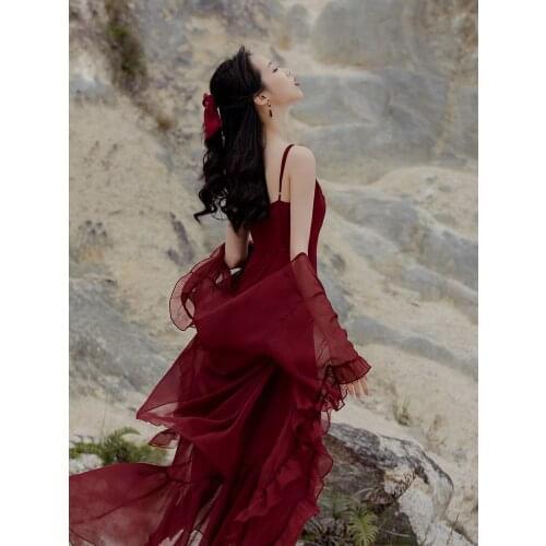 2021 new fashion womens clothing V-Neck Vintage woman dress dresses women