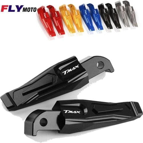 Motorcycle Rear Foot Pegs Rests Passenger Footrests For Yamaha Tmax 530 T-max dx sx 2012-2019 2017 2018 tmax 500 XP500 2011 2010