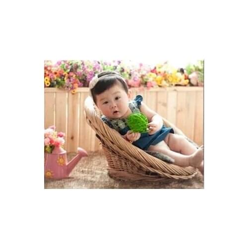 Newborn Photography Props Auxiliary Props Baby Basket Hundred Days Baby Basket Studio Shooting Creative Basket Props Toy Gift