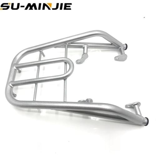 Rear armrest Rack Tool Box Luggage Holder Saddlebag Supoort Cargo Shelf Mounting Bracket for Yamaha XT 250 XT250 Serow 1985-2017