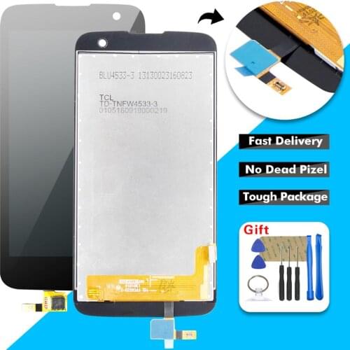 4.5" For LG K4 LTE K130E K130 LCD Display Touch Screen Digitizer Glass Assembly