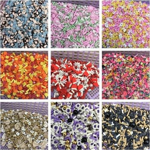 20g Halloween Penguin Snowflake Mix for Resin DIY Supplies Nails Art Polymer Soft Clay Accessories DIY Sequins scrapbook