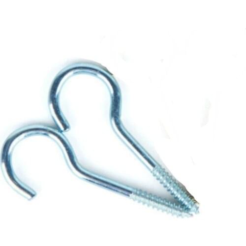 20PCS M3 M4 M5 M6 M8 Iron Question Mark Sheep Eye Hook Light with Hook Wood Self-tapping Screws