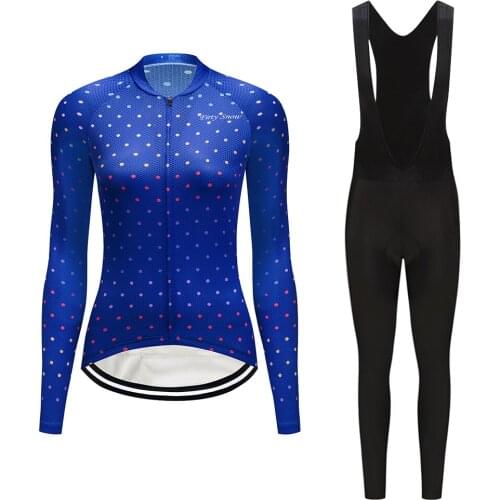 2021 Cycling clothing woman Spring/Autumn mountain bike wear ciclismo clothes kit female triathlon suit bicycle jersey set dress