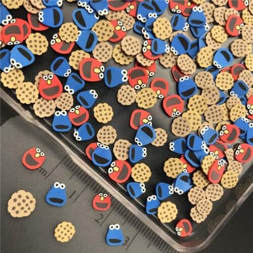60g Elmo Polymerclay,Soft Clay Sprinkles For Kids Diy/Craft Diy Making/Nail Art/Scrapbook Decoration/Craft Filler