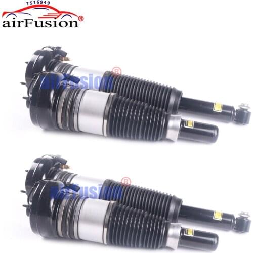AirFusion 2011-2018 4X For Audi A8 D4 4H Front Rear Air Suspension Shock Absorber 4H0616002M 4H0616001AB 4H6616039E 4H6616039F