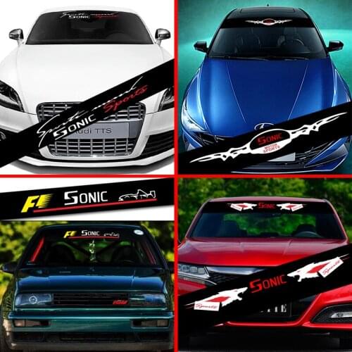Car Sticker For Chevrolet Sonic Front Windshield Prevent Sunlight Reflection Stickers Decals Styling Parts Accessories