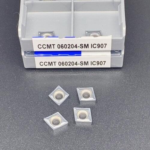 CCMT060204-SM IC907 CCMT060204-SM IC908 CCMT060208-SM IC907 CCMT060208-SM IC908 Turning Carbide Insert Internal Turning Insert