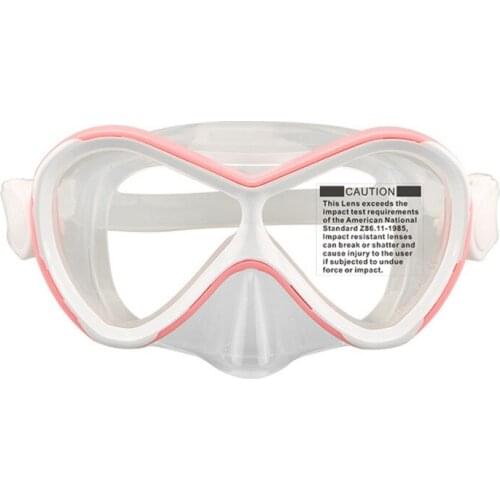 Children Adults Kids Goggles Anti-Fog Silicone Gear Scuba Diving Goggles Equipment Snorkel UV Waterproof Dive Glasses