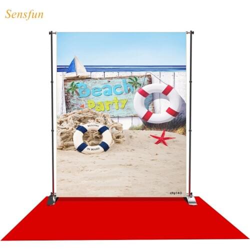 LEVOO Photographic Backdrop Life Buoy Beach Party Summer Photography Background Photo Studio Shoot Props Photophone Photocall