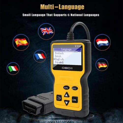 Car Diagnostic Tool OBDII OBD2 Fault Code Reader Scanner Engine Diagnostic Tool Car Repair Tool