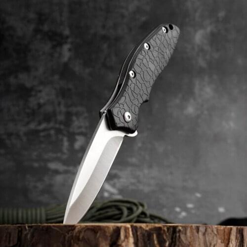 Kershaw 1830 Folding Tactical Survival Knife 8cr13 Blade ABS Handle Survival Hunting Utility Camping Pocket Knives EDC Tools