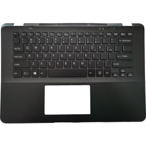 US laptop keyboard for SONY Vaio SVF14A SVF14A15CXB SVF14A16CXB SVF14A17CXB SVF14A1A1J SVF14A18SCP SVF14A1C5E Palmrest upper