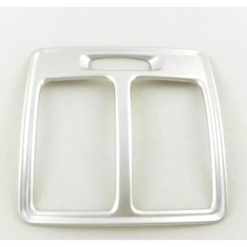 For Ford Escape Kuga 2017 2018 2019ABS Matte Interior Rear Air Condition Vent Outlet Cover Trim AC Frame Car Accessories