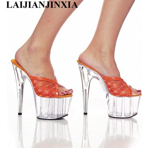 New Fabric is 15 cm high with shoes, peep-toe stilettos interest performance evening stage show is Dance Shoes