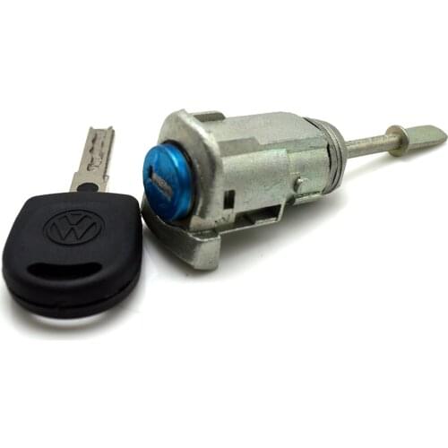 New Car Front Left Door Lock Barrel Cylinder With Key For PASSAT B5 LUPO SEAT TOLEDO LEON AROSA 3B0 837 167 3B0837167 3B0837168